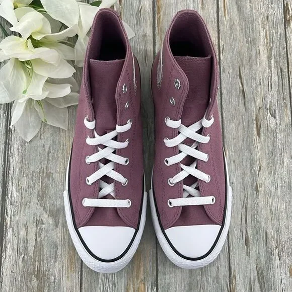 Chuck Taylor All Star EVA Lift Platform Feline Florals Sneakers Shoes Size 8 - Picture 3 of 11